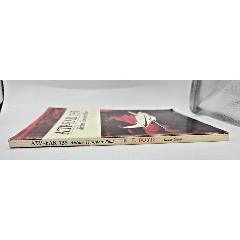 ATP-FAR 135 Airline Transport Pilot Paperback Book by K.T. Boyd 1983 Aeronautics